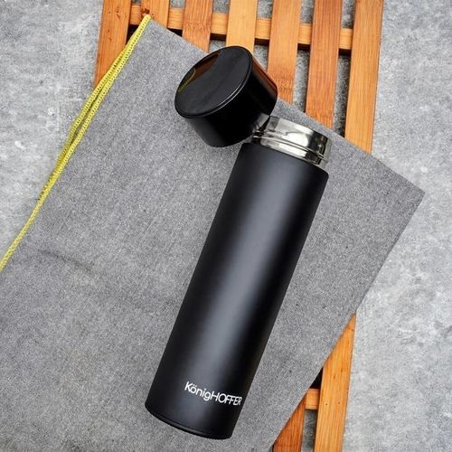 купить Термос для напитков Konighoffer Vinod 500ml Black с индикатором температуры в Кишинёве 