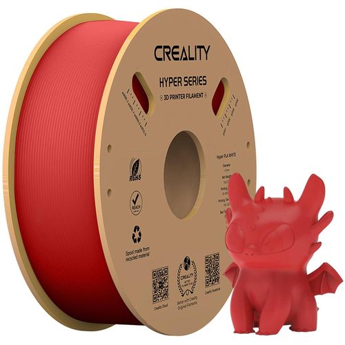 купить Нить для 3D-принтера Creality HYPER PLA Roșu в Кишинёве 