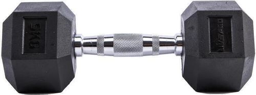 cumpără Ganteră LivePro 49884 Gantera Hex Rubber Dumbbell 2x30kg, LP8005/30/BK în Chișinău 