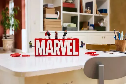 купить Конструктор Lego 76313 Marvel Sigla și minifigurine MARVEL в Кишинёве 