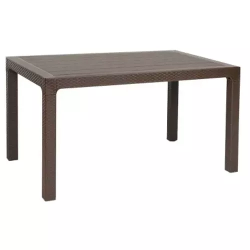 cumpără Mobilier pentru grădină Hydro S Masă Rattan, 140x80x75, Maro în Chișinău 