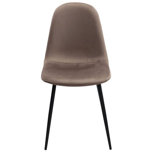 cumpără Scaun Deco C-710 Catifea + Black Legs Brown (HLR-49) în Chișinău 