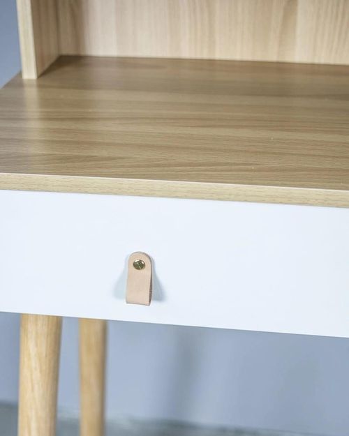 cumpără Masă Jumi CM-254152 de toaleta SCANDI 3, LED (natural/alb) în Chișinău 