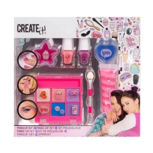 cumpără Set de creație Create it! 84507 Set Machiaj roz-violet în Chișinău 