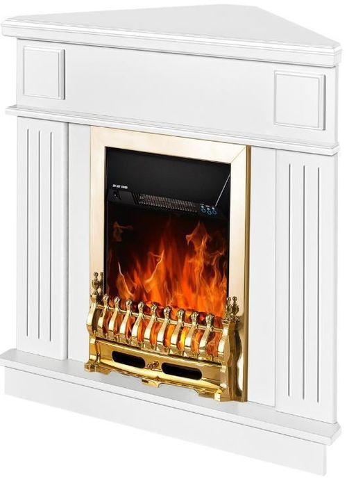 купить Камин электрический ArtFlame Marina de colt white & Gala gold в Кишинёве 