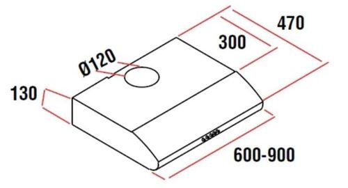 cumpără Hotă Hausberg HB-1210AB în Chișinău 