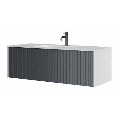 cumpără Dulap pentru lavoar Orka Cube 120 anthracite în Chișinău 
