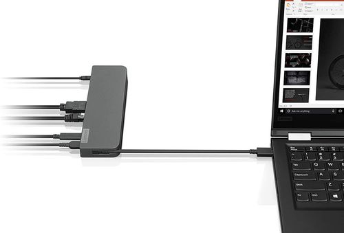 купить Переходник для IT Lenovo ThinkPad USB-C Mini Dock station (40AU0065EU) в Кишинёве 