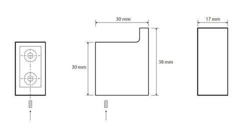 купить Вешалка для ванной Bemeta Nero 135006010 в Кишинёве 