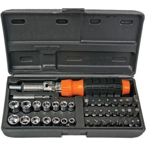 купить Набор ручных инструментов Gadget tools 330525 набор головок и бит, 40 шт. в Кишинёве 