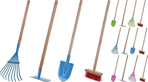 купить Грабли ProGarden 41425 Instrument de gradina pentru copii 72.5cm, 4 modele в Кишинёве 