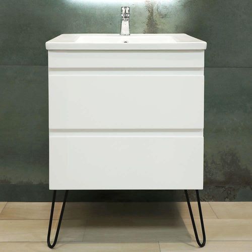 купить Шкаф под умывальник Bayro универсальный Studio под умыв. Argo 600 белый мат в Кишинёве 