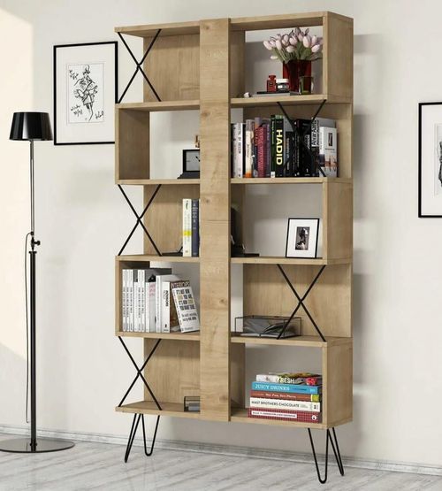 cumpără Raft de birou Trendy Extra, Stejar 90x167x22cm, raft de carti în Chișinău 