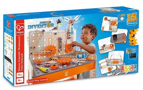 купить Игровой комплекс для детей Hape E3027 Set instrumente pentru copii Deluxe Scientific Workbench в Кишинёве 