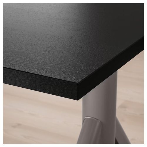 купить Офисный стол Ikea Idasen 120x70 (Negru/Gri Inchis) в Кишинёве 