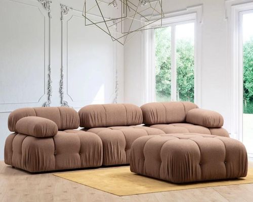 купить Пуф Trendy Tuffet Bubble Pouffe-Bouclette maro (GTR002864) в Кишинёве 