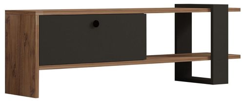 купить Тумба напольная для TV Hanah Home Тумба под ТВ Hanah Home Ova Oak Anthracite в Кишинёве 