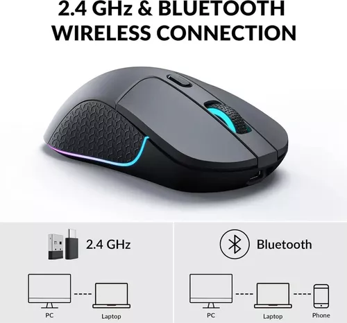 купить Мышь Keychron M3 Wireless Mouse USB Type-C, Black в Кишинёве 