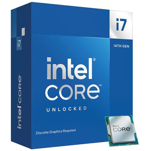 купить Процессор CPU Intel Core i7-14700KF 2.5-5.6GHz 20 Cores 28-Threads (LGA1700, 2.5-5.6GHz, 33MB, No Integrated Graphics) BOX no Cooler, BX8071514700KF (procesor/Процессор) в Кишинёве 
