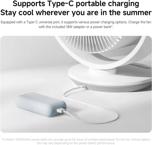 купить Вентилятор напольный Xiaomi Smart Desktop Air Circulation Fan в Кишинёве 