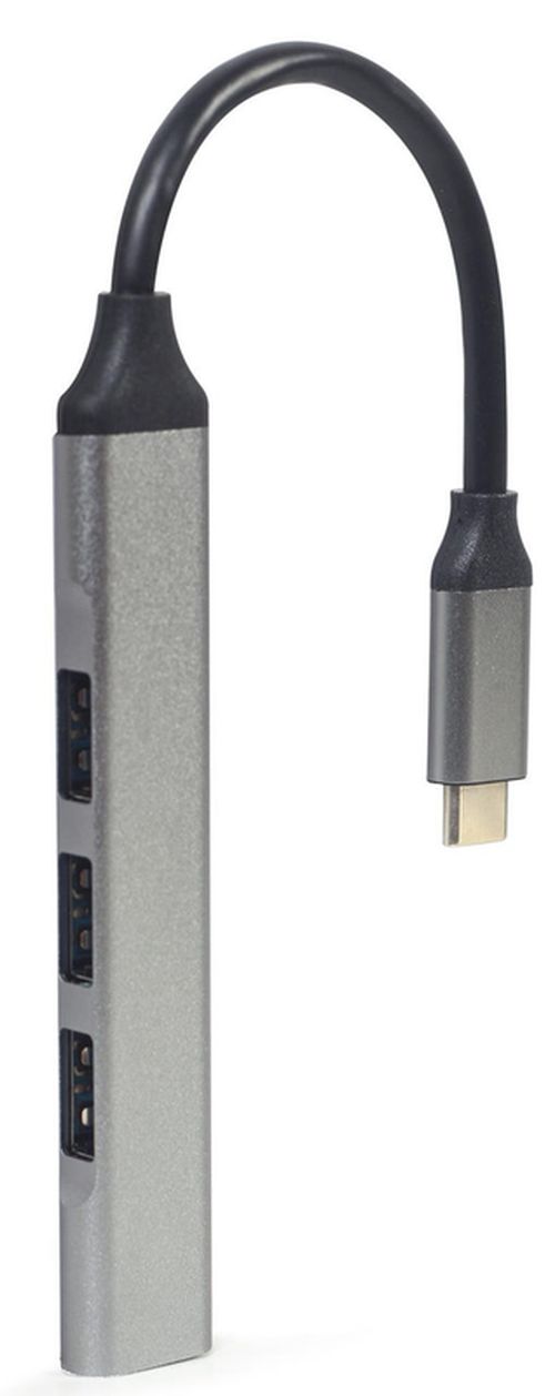 купить USB Hub Cablexpert UHB-CM-U3P1U2P3-02, USB Type-C 4-port USB hub (USB3 x 1 port, USB2 x 3 ports) в Кишинёве 