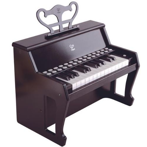 купить Музыкальная игрушка Hape E0627 Instrument muzical Pian negru cu indicatoare pe taste в Кишинёве 