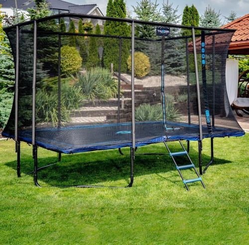 cumpără Trambulină Thunder Outside Phenom 8ft*12ft, 244x366 Cm, Blue în Chișinău 
