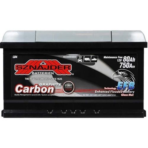 cumpără Acumulator auto Sznajder 58008 80Ah Carbon EFB 750А în Chișinău 