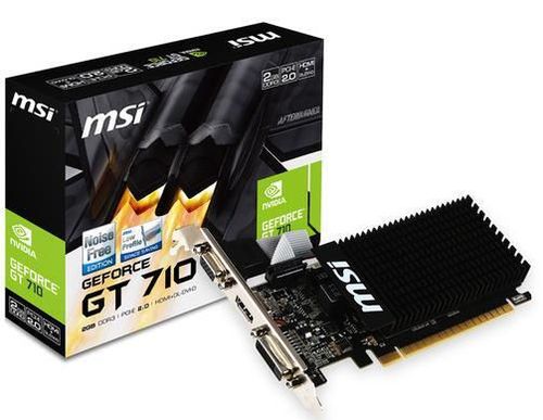 cumpără Placă video MSI GeForce GT 710 (GT 710 2GD3H LP) / 2GB GDDR3 în Chișinău 