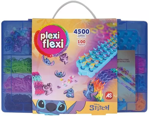 купить Набор для творчества As Kids 1080-25577 Plexi Flexi STITCH, 4500+100pcs в Кишинёве 
