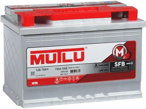 cumpără Acumulator auto Mutlu 75 AH SFB A720 (278*175*190) L3.75.072.A în Chișinău 