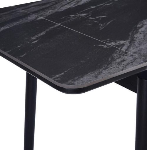 купить Стол Interdepo DOVE 120 Black matt в Кишинёве 