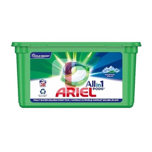 cumpără Detergent rufe Ariel 3135 PODS MOUNTAIN SPRING 38BUC în Chișinău 