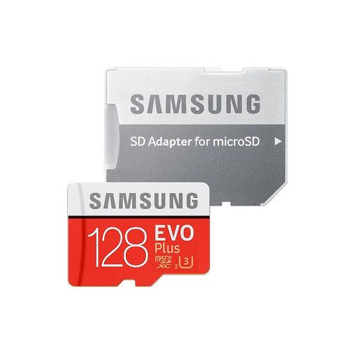 cumpără 128GB Samsung EVO Plus MB-MC128HA/RU microSDXC (Class 10 UHS-I) with Adapter, Read:up to 100MB/s, Write:up to 60MB/s (card de memorie/карта памяти) în Chișinău 