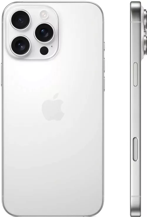 cumpără Smartphone Apple iPhone 16 Pro Max 512GB White Titanium MYX13 în Chișinău 