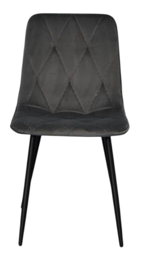 купить Стул Evelin di Costacurta YTC-080B, BLU-14 (Dark grey) в Кишинёве 