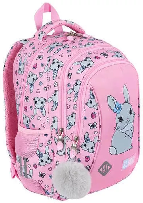 cumpără Rucsac pentru copii St.RIGHT 56685 Ghiozdan scolar Cute Rabbit 27x17x39cm în Chișinău 