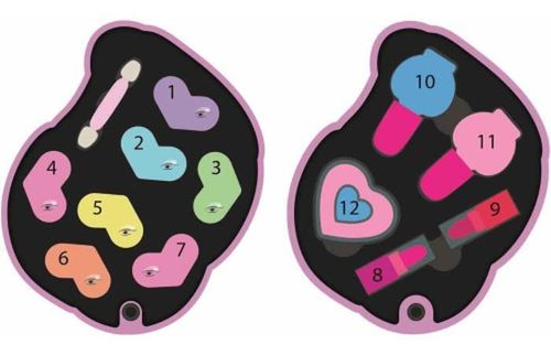 купить Набор для творчества As Kids 1022-18643 Set Cosmetica Unicorn Crazy Chic в Кишинёве 