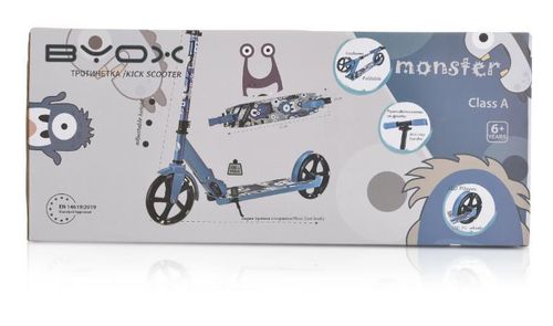 купить Самокат Moni Monster Green в Кишинёве 