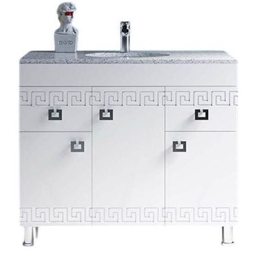 cumpără Dulap pentru lavoar miscellaneous VERSAILLES 100 (GR 100) Alb New în Chișinău 