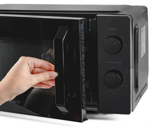 купить Микроволновая печь Muhler MO-5055, 20L, black mechanical в Кишинёве 