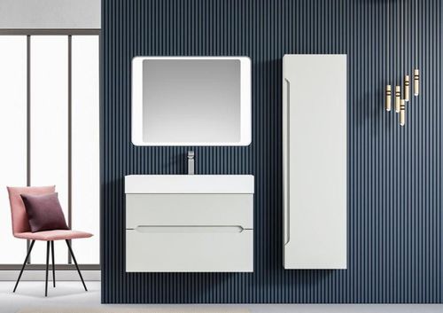 cumpără Dulap penal Orka Malta 138x40x27 White matt în Chișinău 