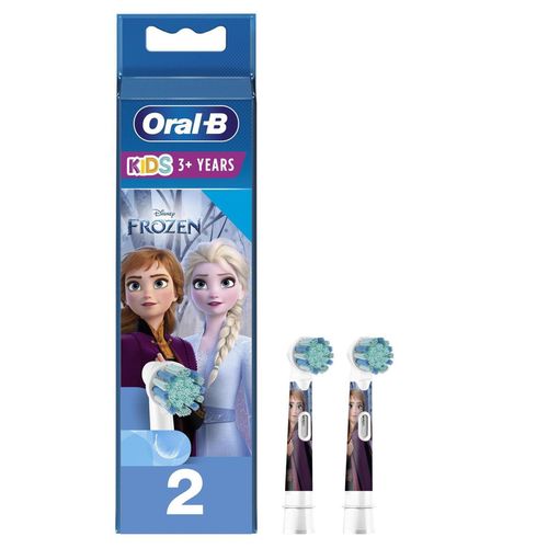 купить Сменная насадка для электрических зубных щеток Oral-B Frozen 2 buc в Кишинёве 