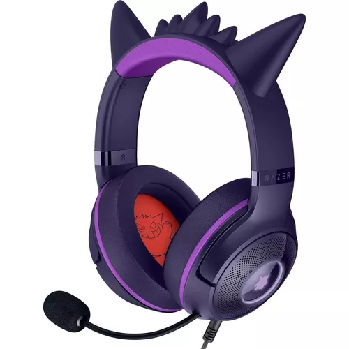 cumpără Căști pentru gaming Razer RZ04-04730300-R3M1 Kraken Kitty V2, Pokemon Gengar Edition în Chișinău 