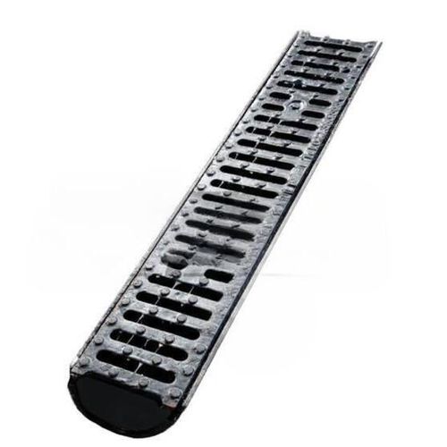 купить Аксессуар для дома Uniplast 16008 Gratar fonta canalizare cu rigola 750x130x130 mm 18 kg EN124 D400 (tava rotunjita) в Кишинёве 