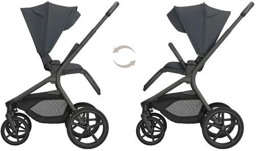 cumpără Сărucior pentru copii Kikka Boo 31001020171 Carucior 2in1 Goya Platinum Graphite în Chișinău 