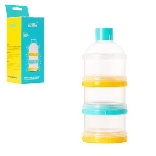 cumpără Container alimentare U-Grow U656-FC Container lapte praf cu 3 compartimente în Chișinău 