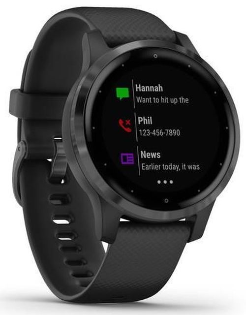 купить Фитнес-трекер Garmin vivoactive 4S Black/Slate, S.EU в Кишинёве 