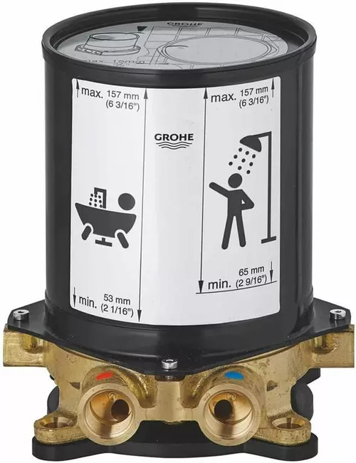 cumpără Baterie pentru cadă Grohe Corp ingropat freestanding 45984001 în Chișinău 