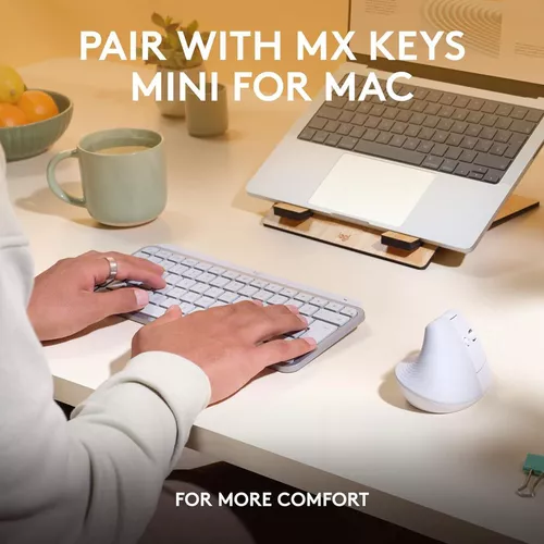 cumpără Mouse Logitech Lift for Mac Vertical Ergonomic, White în Chișinău 